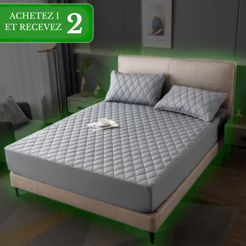 [ACHETEZ 1 RECEVEZ 2] Drap de lit Sleep Confort (Ressentez-vous comme dans un hôtel 5 étoiles !) + CADEAU : 2 Taies d'oreiller.